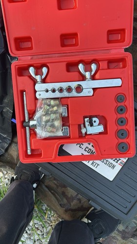 Metal tubing flaring - metal, kit